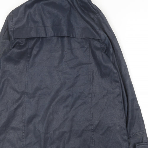 Topshop Womens Blue   Jacket Coat Size 10