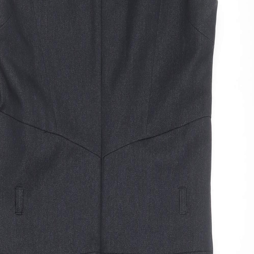 NEXT Womens Blue  Polyester Pencil Dress  Size 12  Round Neck