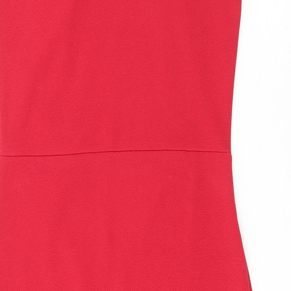 Boohoo Womens Purple  Polyester Pencil Dress  Size 12