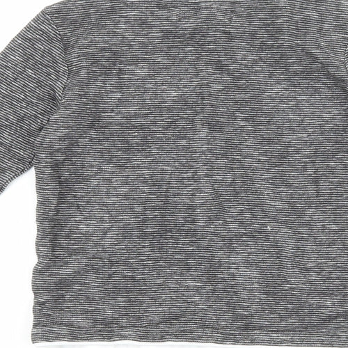 NEXT Boys Grey  100% Cotton Pullover Casual Size 5 Years Boat Neck