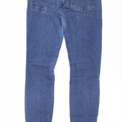 Preworn Mens Blue  Cotton Jegging Jeans Size 28 in L27 in Regular