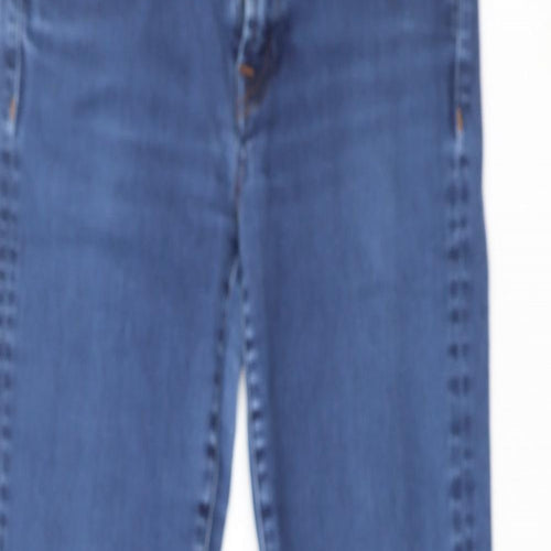 Preworn Mens Blue  Cotton Jegging Jeans Size 28 in L27 in Regular