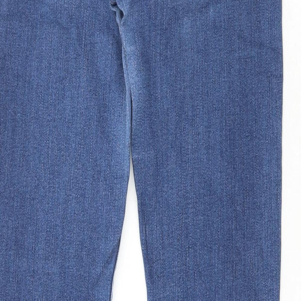 Preworn Mens Blue  Cotton Jegging Jeans Size 28 in L27 in Regular