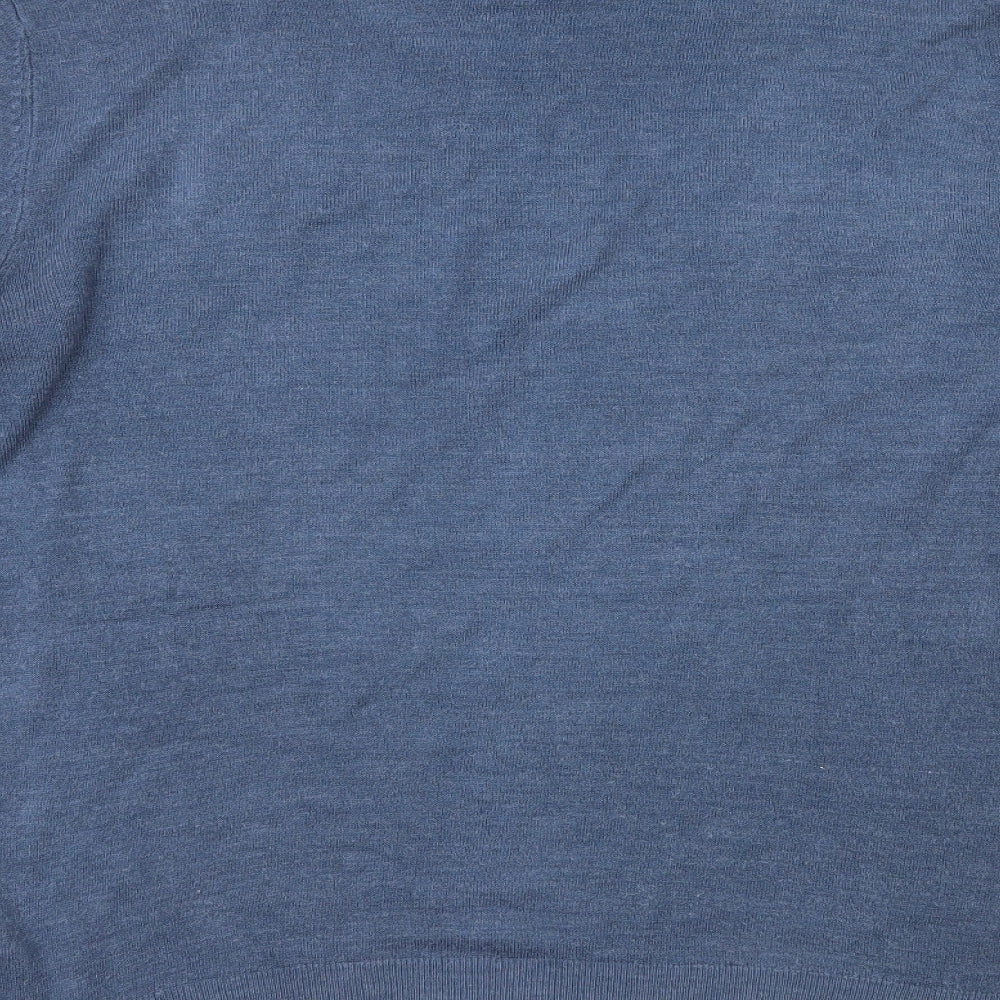 NEXT Mens Blue  Acrylic Pullover Sweatshirt Size L