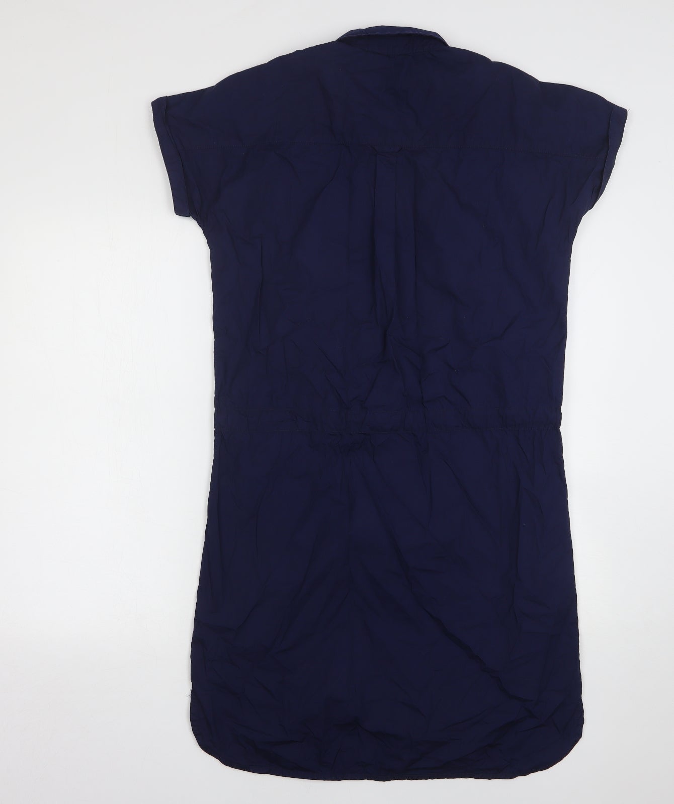 Trespass Womens Blue  Cotton Shirt Dress  Size 10  Collared