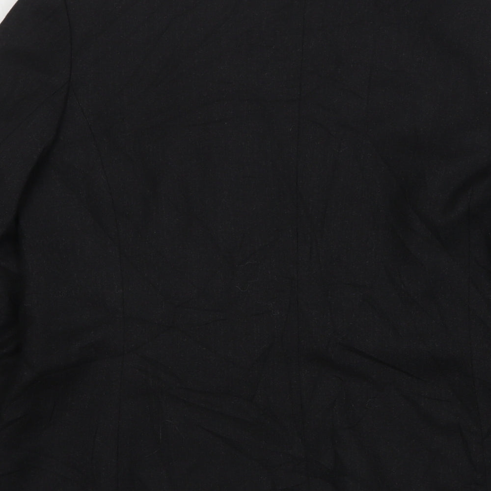 Canda Womens Grey  Wool Jacket Suit Jacket Size 18