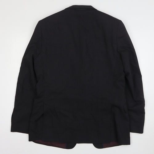 Marks and Spencer Mens Grey  Wool Jacket Suit Jacket Size 42