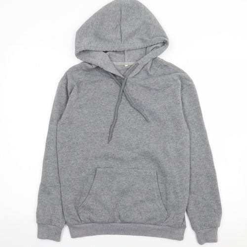 Preworn Womens Grey  Polyester Pullover Hoodie Size XS  Pullover