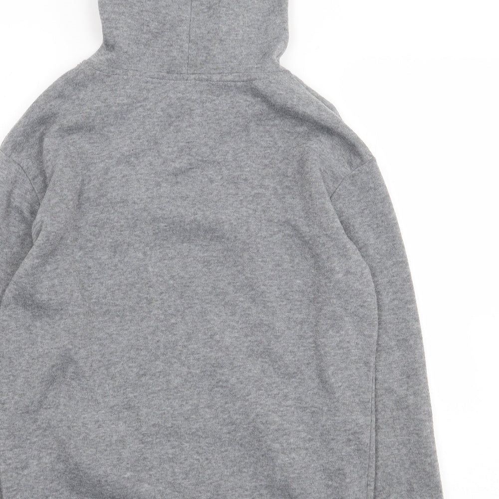 Preworn Womens Grey  Polyester Pullover Hoodie Size XS  Pullover