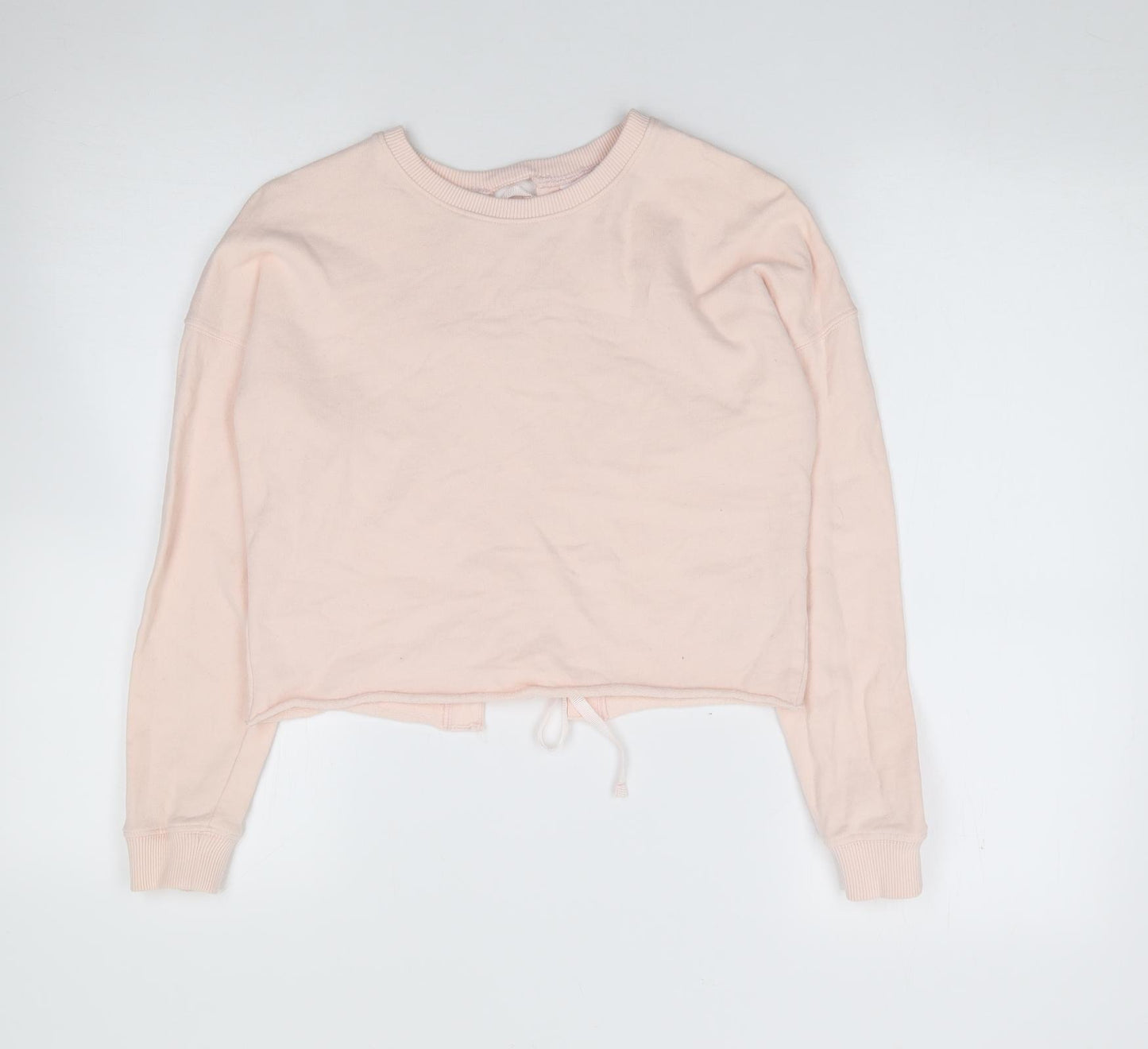 Miss Selfridge Womens Pink  100% Cotton Pullover Sweatshirt Size 4  Pullover