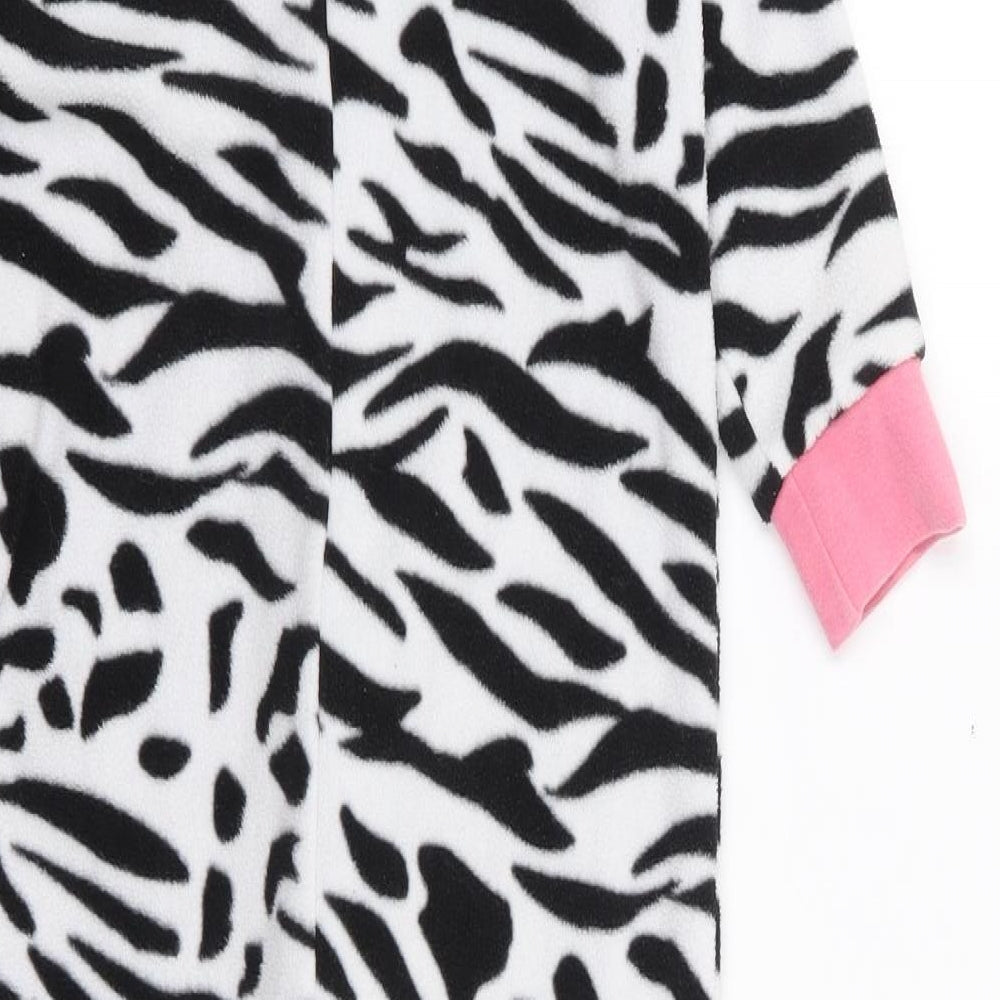 NEXT Girls Multicoloured Animal Print Polyester Top One Piece Size 2-3 Years  Zip
