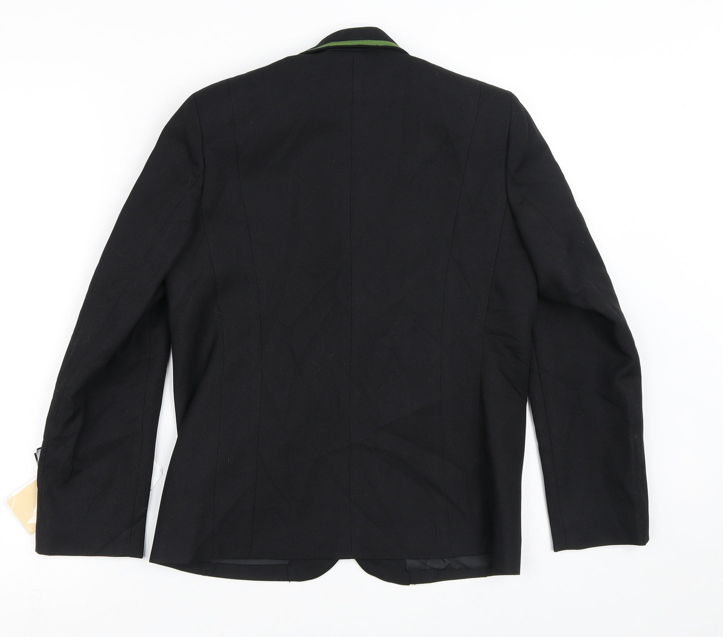 Beaumont Girls Black   Jacket Blazer Size S  Button