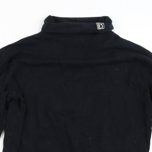 PGA TOUR Womens Black  100% Cotton Pullover Sweatshirt Size S