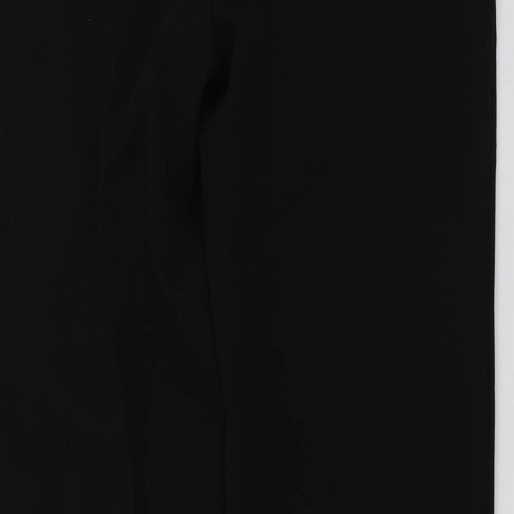 Stradivarius Womens Black  Viscose Trousers  Size 10 L30 in Regular