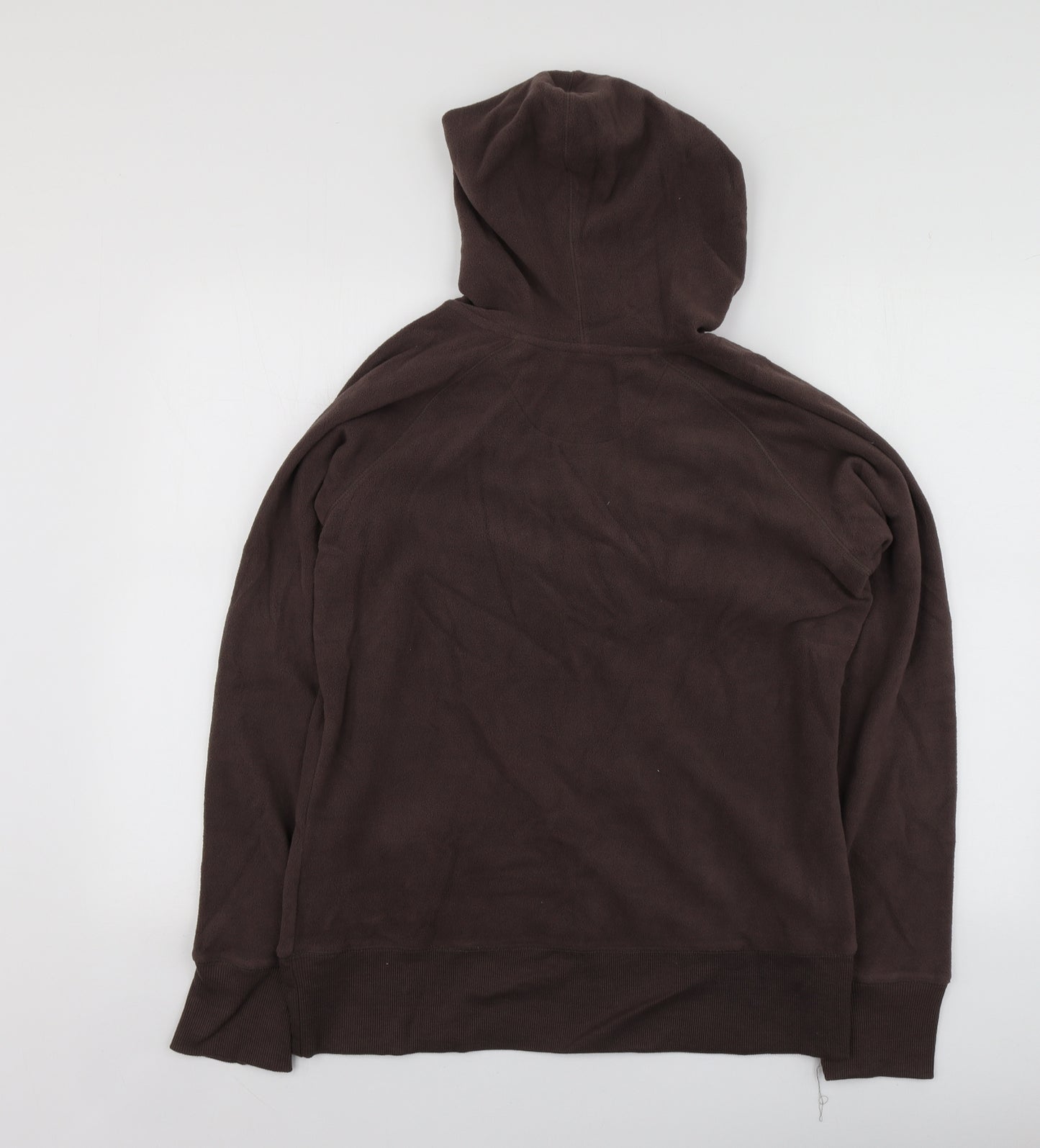 Evie Womens Brown  Polyester Pullover Hoodie Size 18
