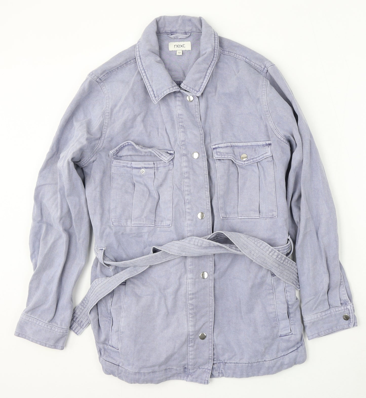 NEXT Womens Blue   Jacket  Size 12  Snap