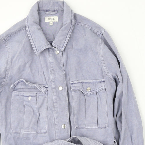 NEXT Womens Blue   Jacket  Size 12  Snap