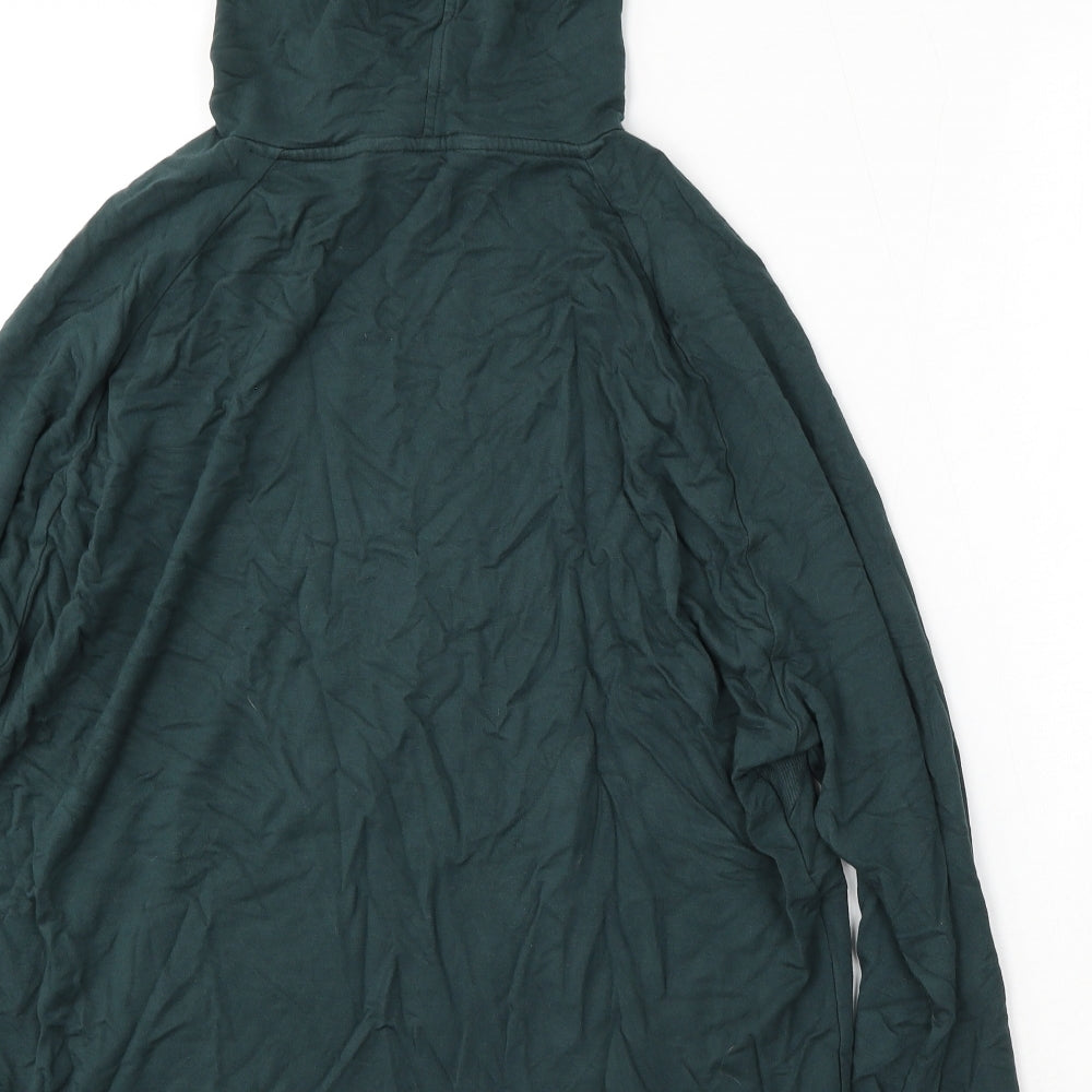 F&F Womens Green  Viscose Pullover Hoodie Size 16