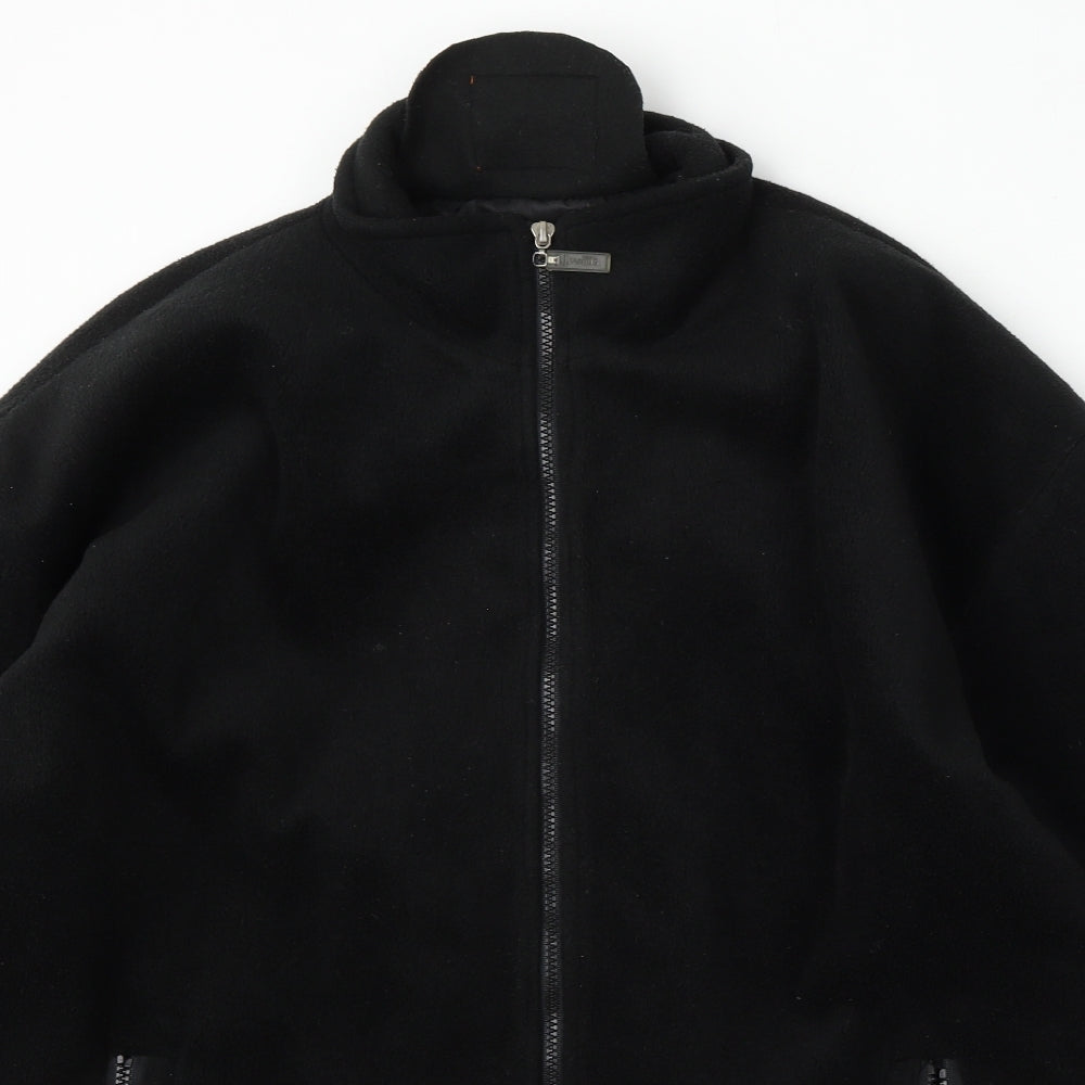 JJ Willis Mens Black   Jacket  Size XL  Zip