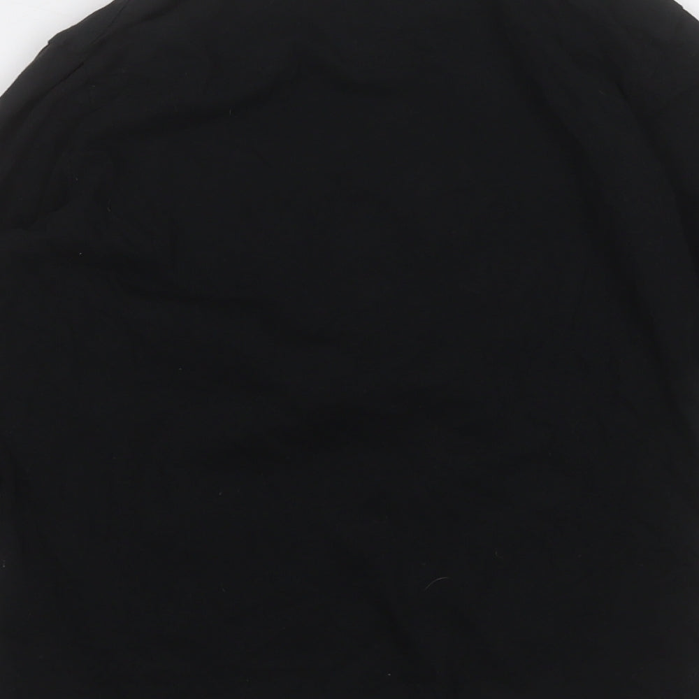 Pep&Co Boys Black  Cotton Basic T-Shirt Size 9-10 Years Round Neck  - Awesome Gamer