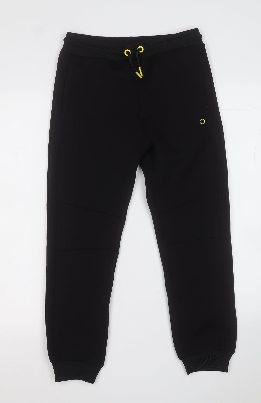Marks and Spencer Boys Black  Polyester Jogger Trousers Size 10-11 Years  Regular