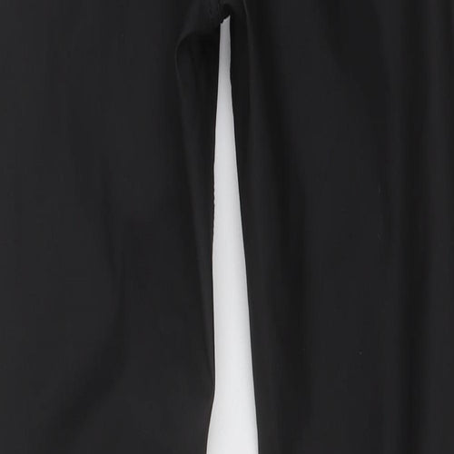Mexx Womens Black  Cotton Jegging Trousers Size 28 L31 in Regular  - Pleather