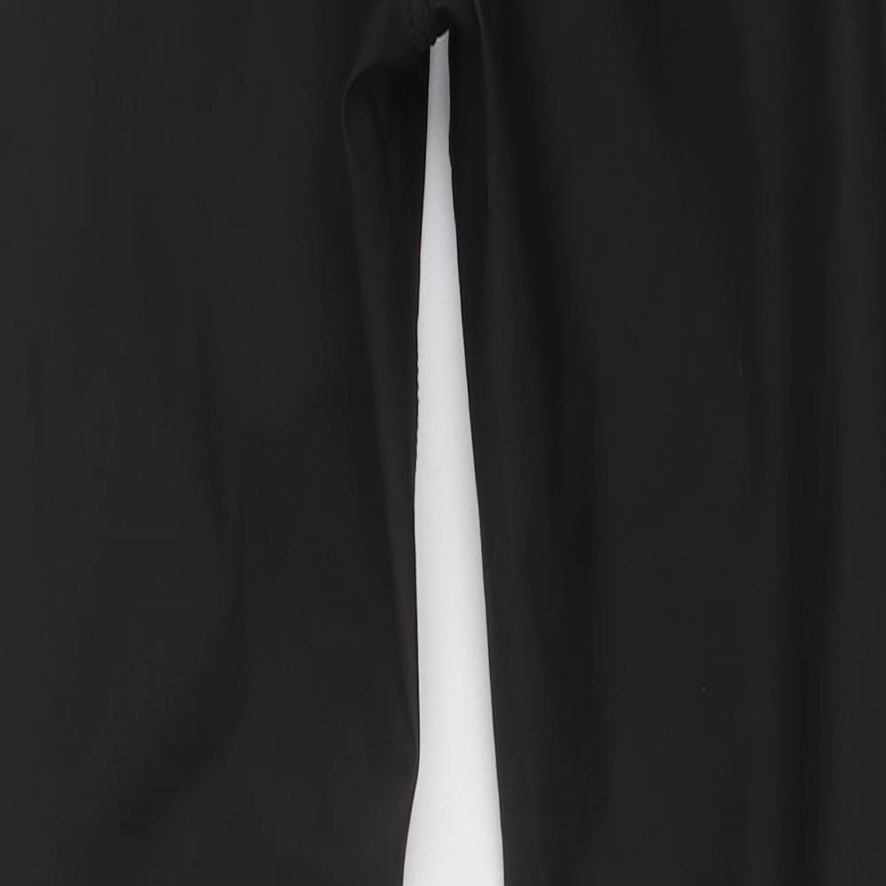 Mexx Womens Black  Cotton Jegging Trousers Size 28 L31 in Regular  - Pleather