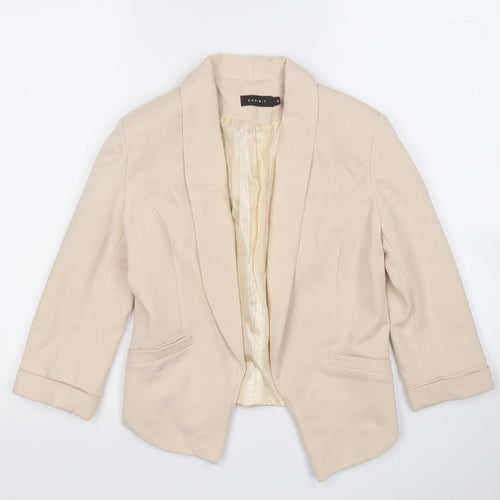 Exhibit Womens Blue   Jacket Blazer Size 8