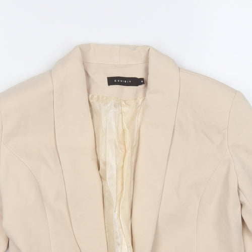 Exhibit Womens Blue   Jacket Blazer Size 8
