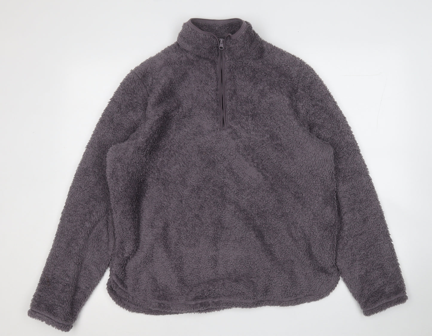 H&M Womens Grey  Polyester Pullover Sweatshirt Size M