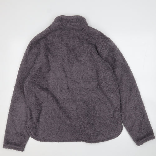 H&M Womens Grey  Polyester Pullover Sweatshirt Size M
