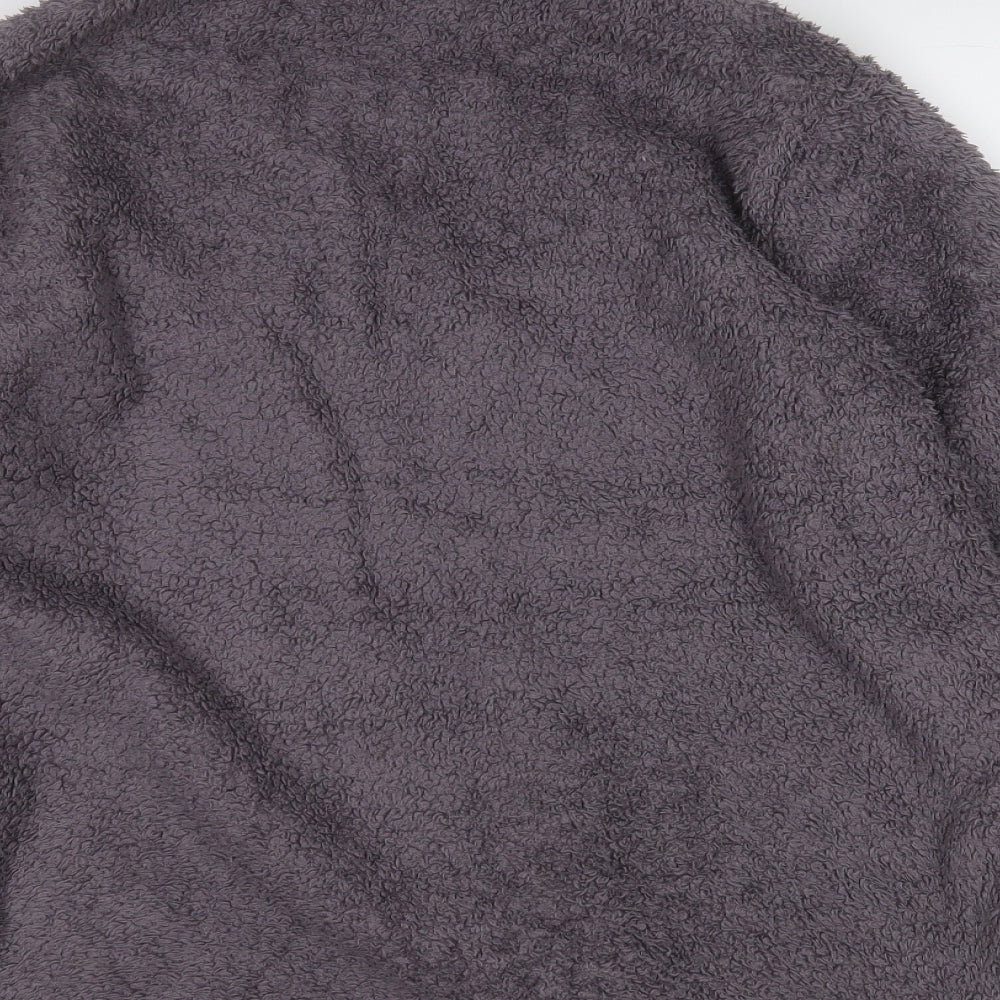 H&M Womens Grey  Polyester Pullover Sweatshirt Size M