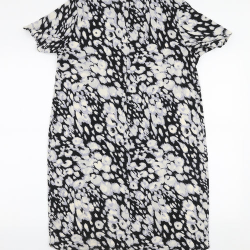 F&F Womens Multicoloured Animal Print Polyester A-Line  Size 10  Round Neck Pullover