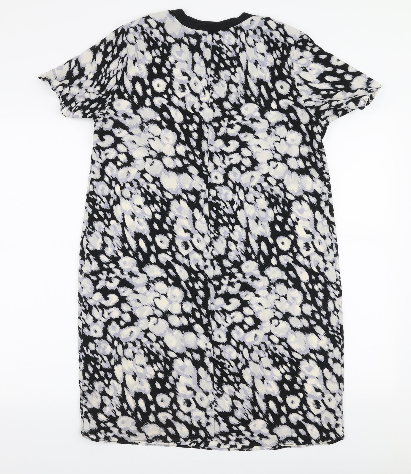 F&F Womens Multicoloured Animal Print Polyester A-Line  Size 10  Round Neck Pullover