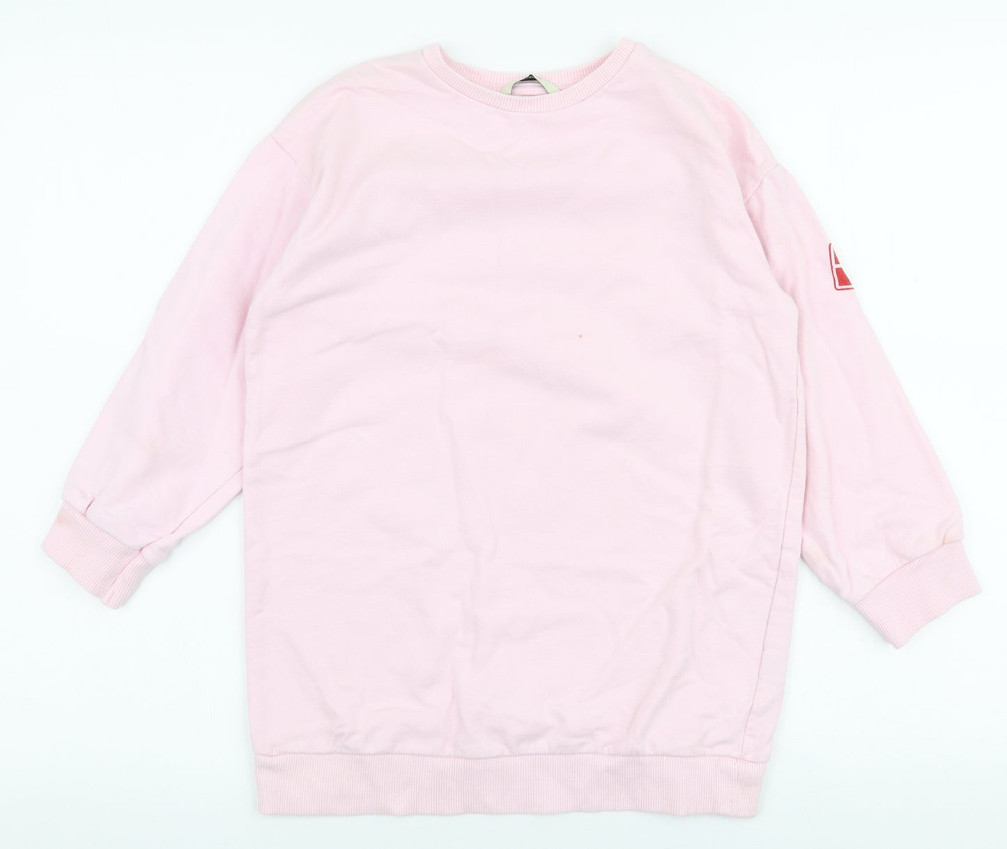George Girls Pink  Cotton Pullover Sweatshirt Size 9-10 Years  Pullover