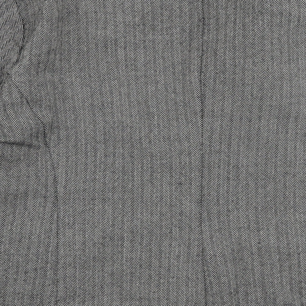 Seara Womens Grey   Jacket Blazer Size 8  Button