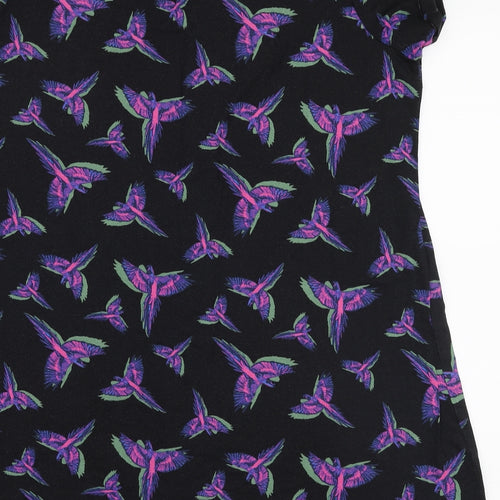 George Womens Multicoloured  Viscose Jersey T-Shirt Size 20 Round Neck