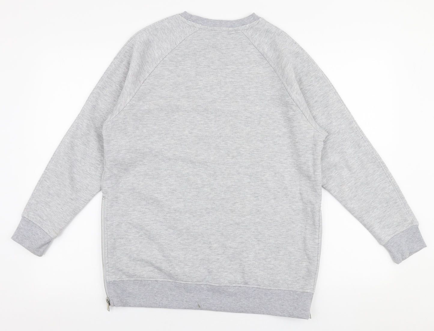 Primark Womens Grey  Polyester Pullover Sweatshirt Size 2XS  Pullover