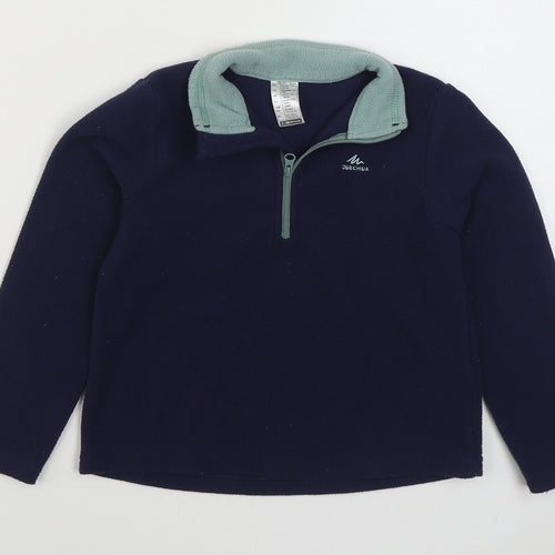 Quechua Boys Blue   Jacket  Size 5-6 Years  Zip