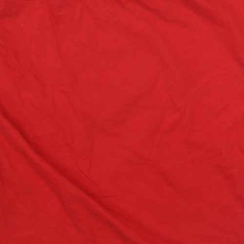 JHK Boys Red  100% Cotton Basic T-Shirt Size 7-8 Years Round Neck Pullover - Spider-Man