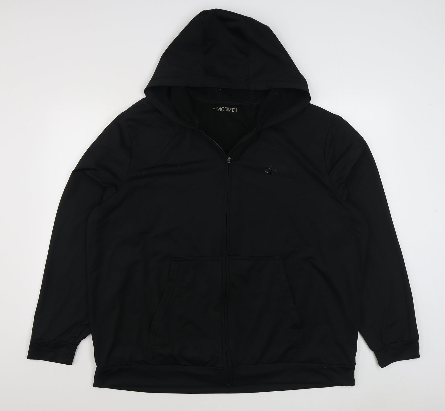 George Mens Black   Jacket  Size 3XL  Zip