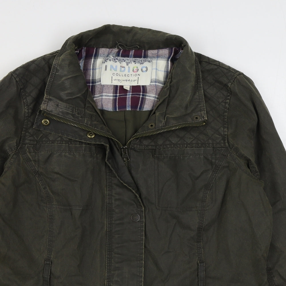 Marks and Spencer Womens Green   Jacket  Size 14  Zip