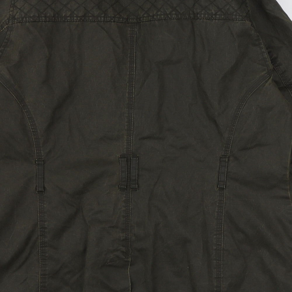 Marks and Spencer Womens Green   Jacket  Size 14  Zip