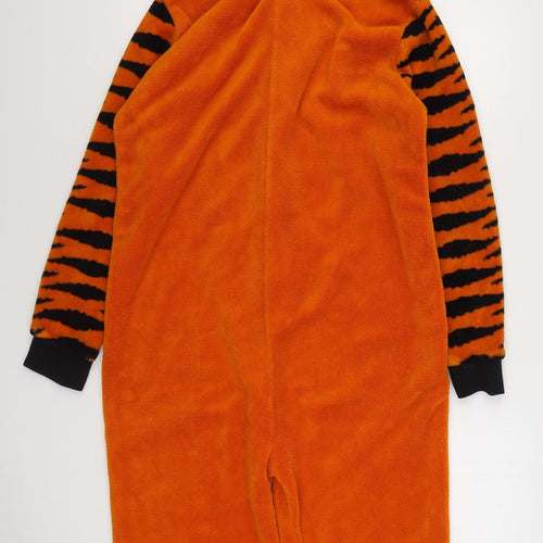 Primark Mens Orange Animal Print Polyester  One Piece Size S  Zip - Frosties