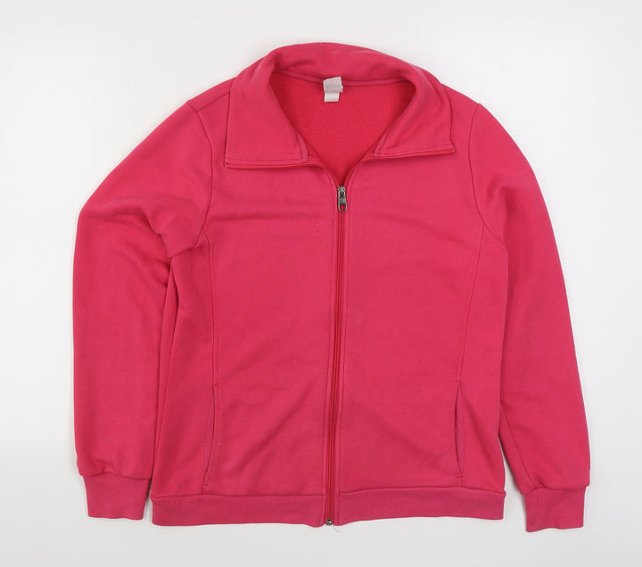 DECATHLON Womens Pink Jacket Size L Zip