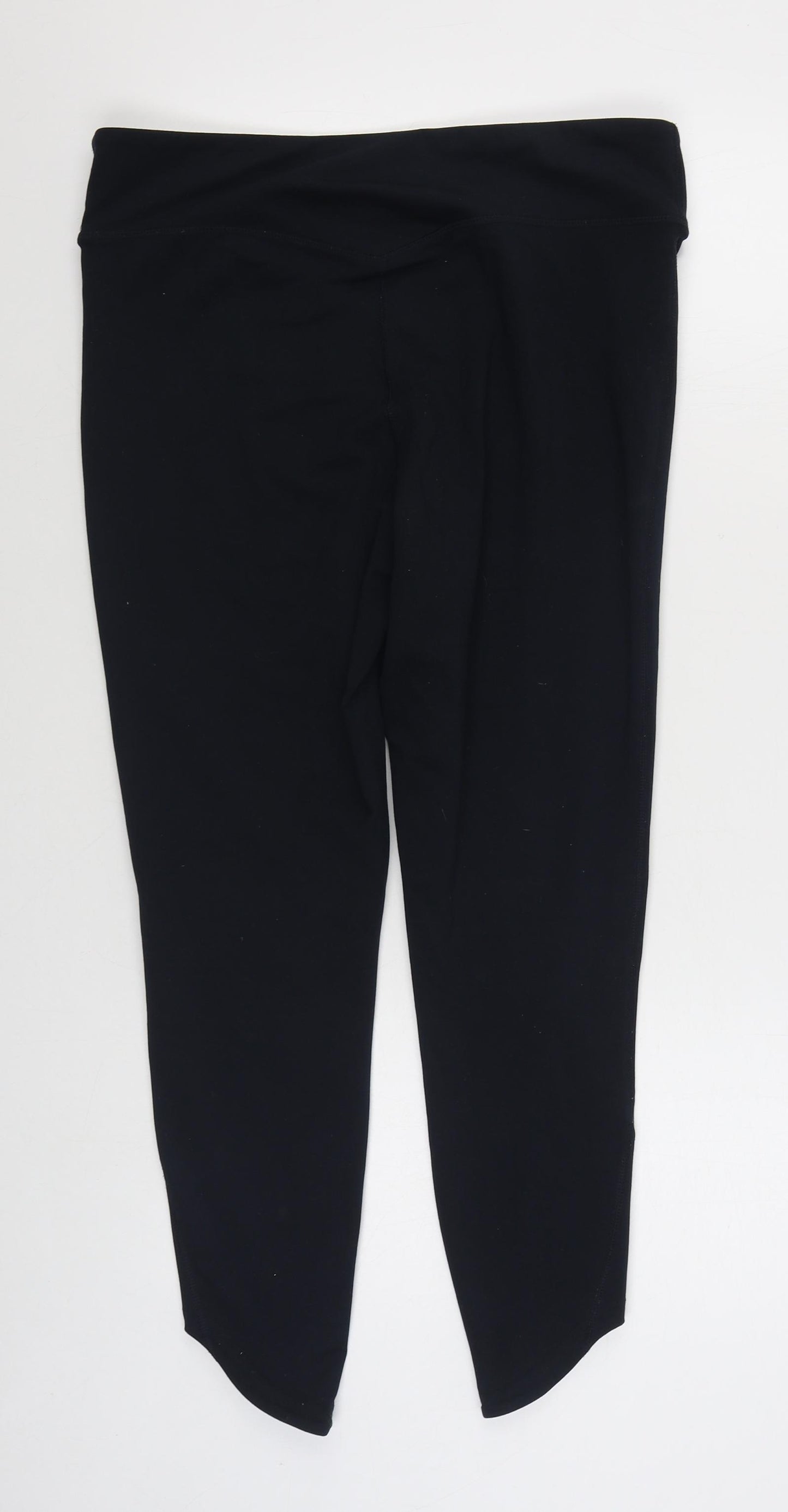 Dunnes Stores Womens Black  Polyester Jogger Leggings Size L L24 in