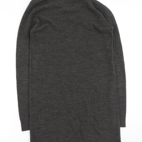 Primark  Womens Grey Round Neck  Acrylic Pullover Jumper Size 6