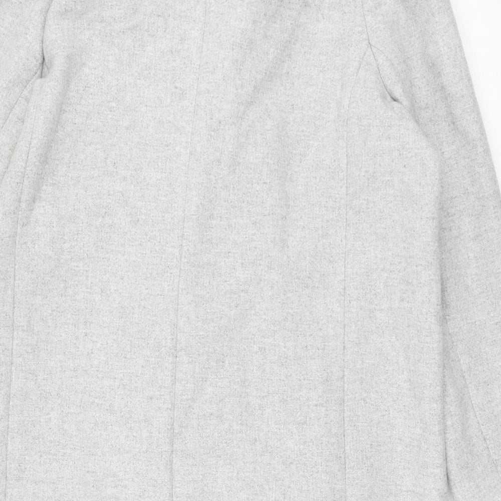 Marks and Spencer Womens Grey   Trench Coat Coat Size 14