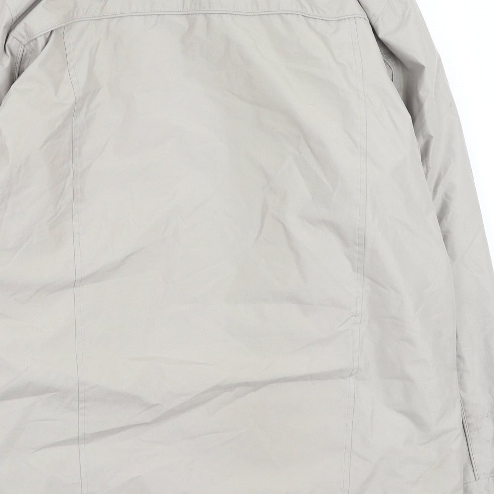 Cotton Traders Mens Beige   Anorak Coatigan Size L