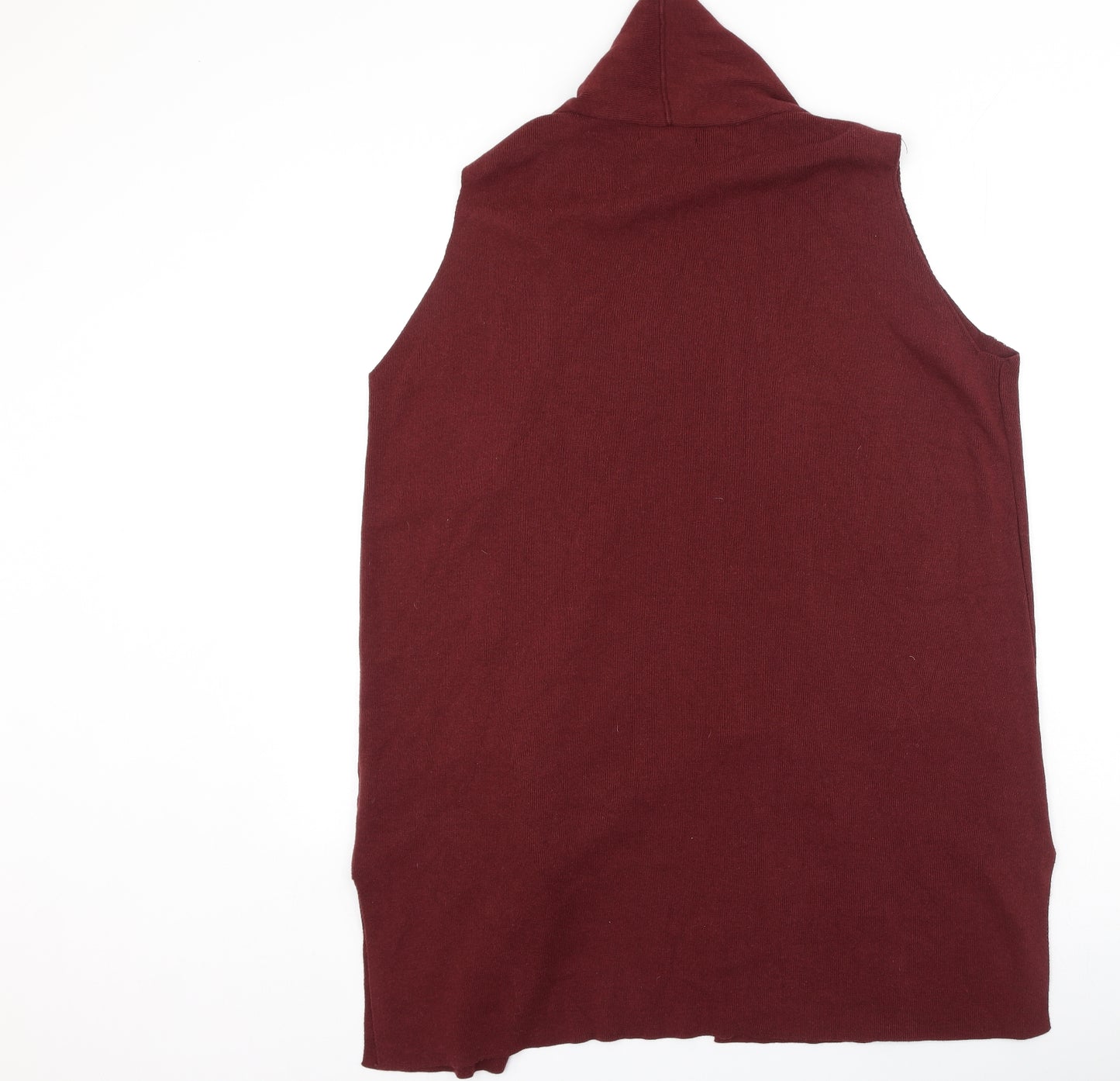 Primark  Womens Red V-Neck  Cotton Cardigan Jumper Size L